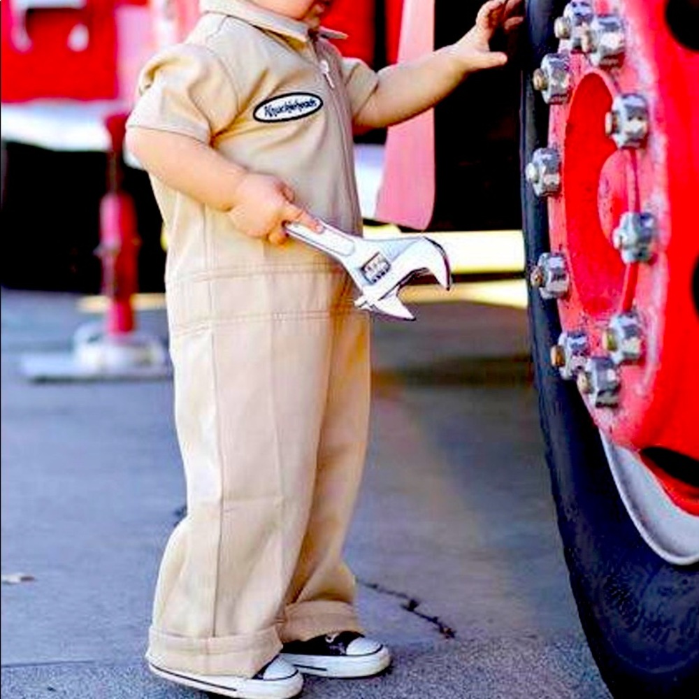 Toddler mechanics overall